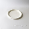 Wegwerpsuikerriet servies 9 inch plaat